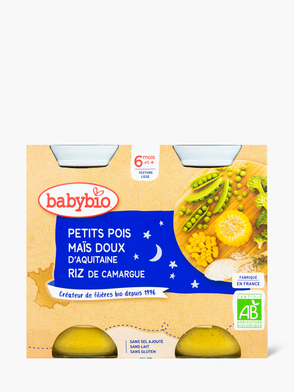 Petits pots Petits pois haricots verts epinards pour bébé - 4/6