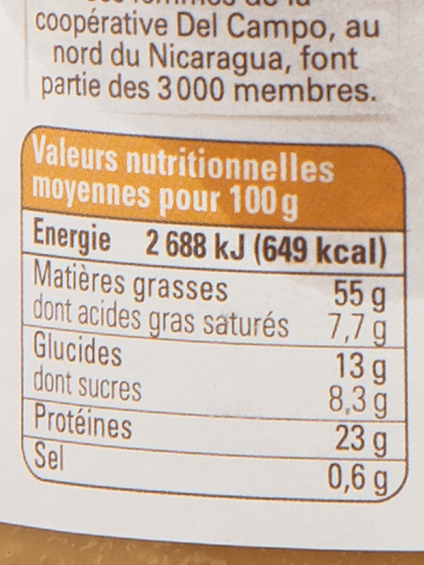 Ethiquable - Beurre de Cacahuète du Nicaragua (350g) commandez en ligne  avec Flink !