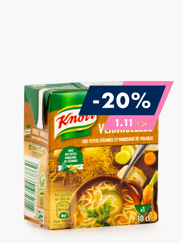 Soupe de légumes du Potager Knorr - 450ml