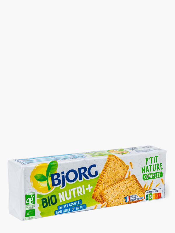 Bjorg - Biscuits Bio Le p'tit nature (x24)