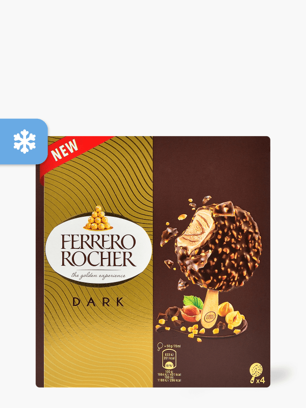 Ferrero - Noisettes et chocolat noir x4 (200g)