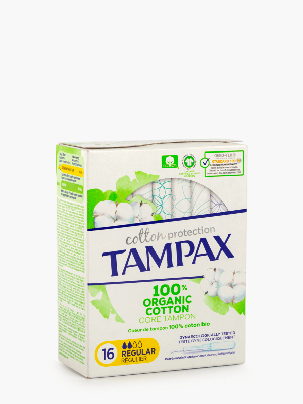 Tampax Bio coton protection régulier (x16)