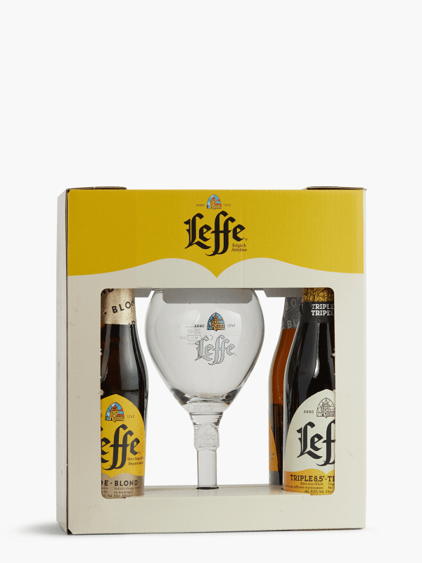 Resistent oppakken produceren Leffe Giftset Met Glas 4x0,33ml online bestellen! | Flink