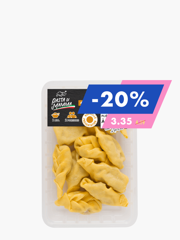 Pasta di Mamma - Pâtes farcies Spiga 4 fromages italiens (250g) commandez  en ligne avec Flink !