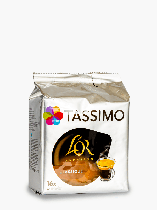 L'Or - Café dosettes classique Tassimo x16 (104g) commandez en ligne avec  Flink !