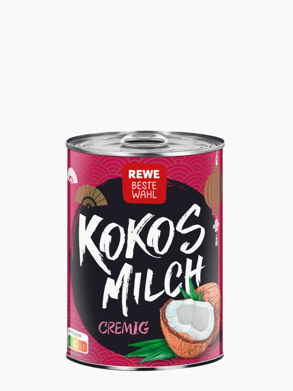 Rewe Beste Wahl Kokosmilch cremig 400ml