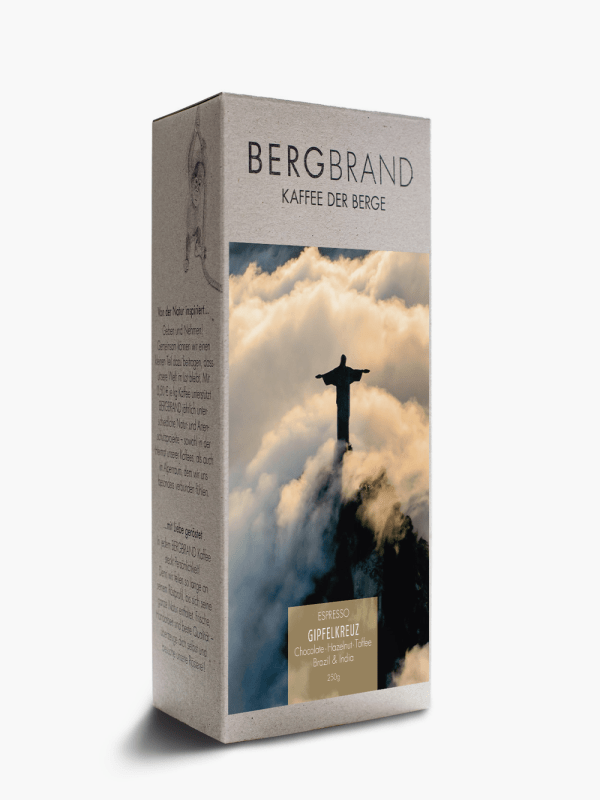 Bergbrand Gipfelkreuz Espresso Ganze Bohne 250g