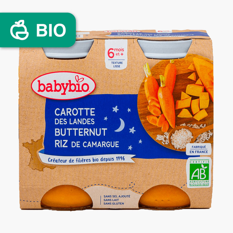 Babybio - Céréales Tomate Poivron - Bio - 220g - Dès 6 mois