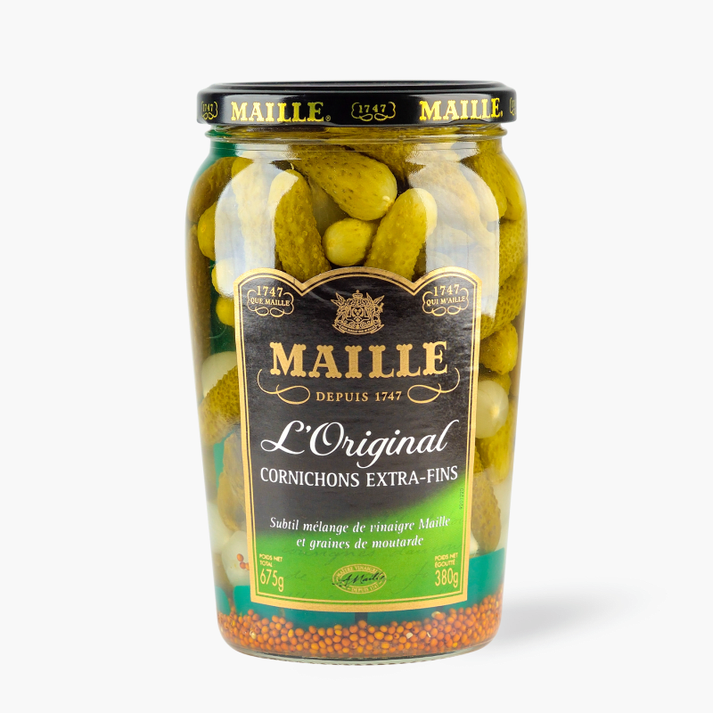 Maille - Cornichons extra-fins (380g)