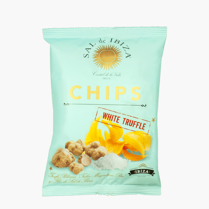 Sal de Ibiza - Chips mit weissem Trüffel 125g