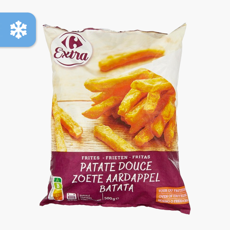 Carrefour - Frites patate douce (500g)
