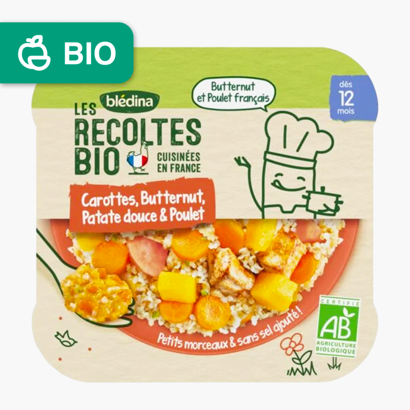 Repas bébé dés 12 mois assortiment BLEDINA