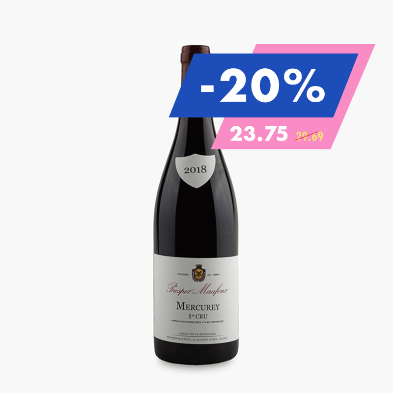 Mercurey 1er Cru 2018 Prosper Maufoux Bourgogne 75cl 13%