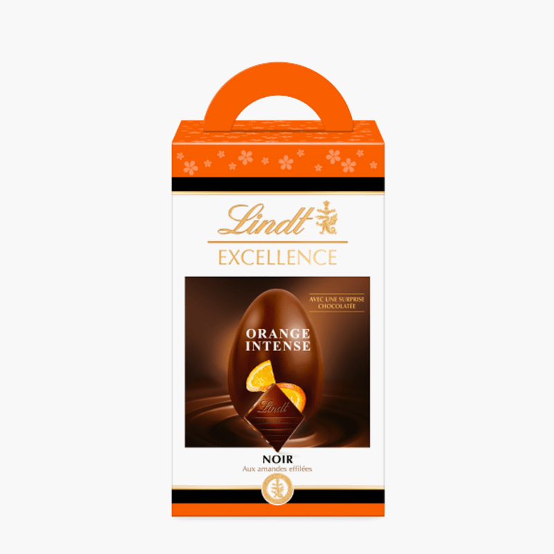 Lindt - Excellence oeuf noir / orange (185g)