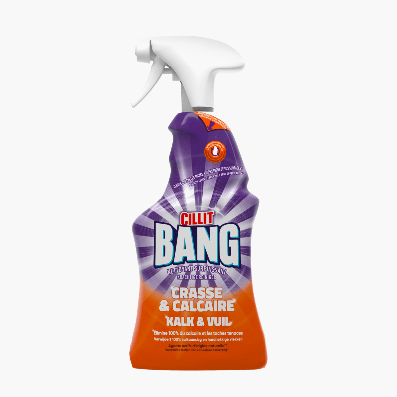 Nettoyant Ménager Dégraissant CILLIT BANG : le spray de 750 ml à