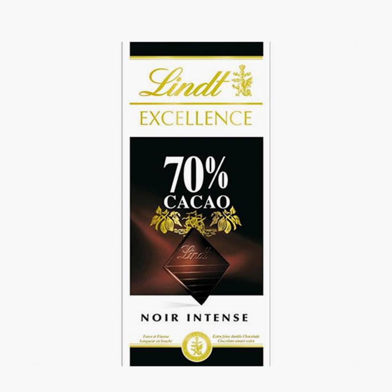 Lindt Excellence - Chocolat noir 70% (100g)