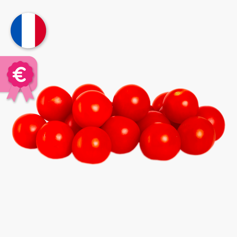 Tomates cerise 3.99€ - 250 g (France)