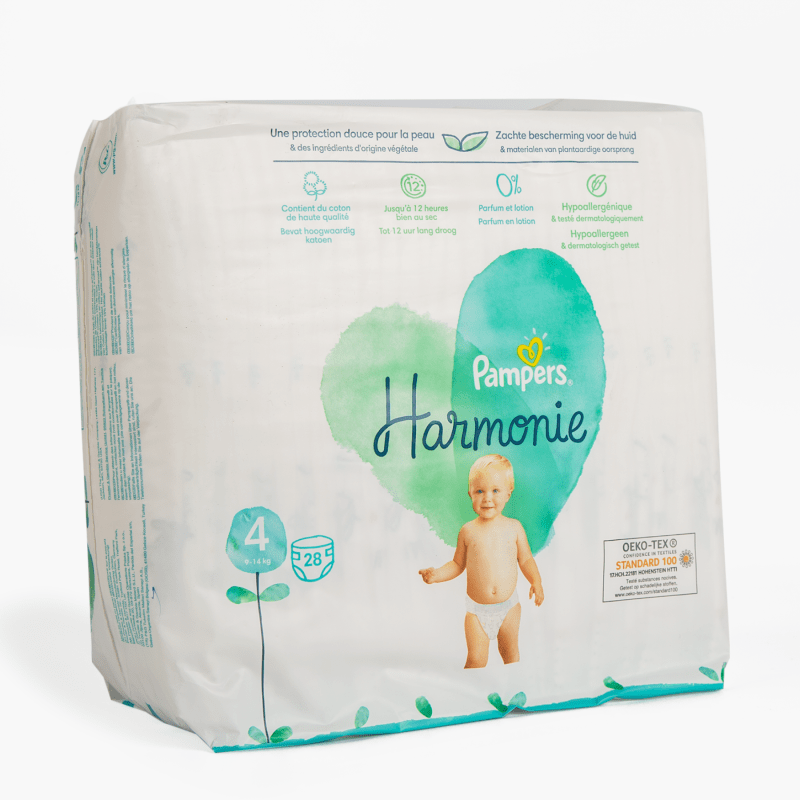 Couches Harmonie Taille 12-5kg x35 Pampers Harmonie