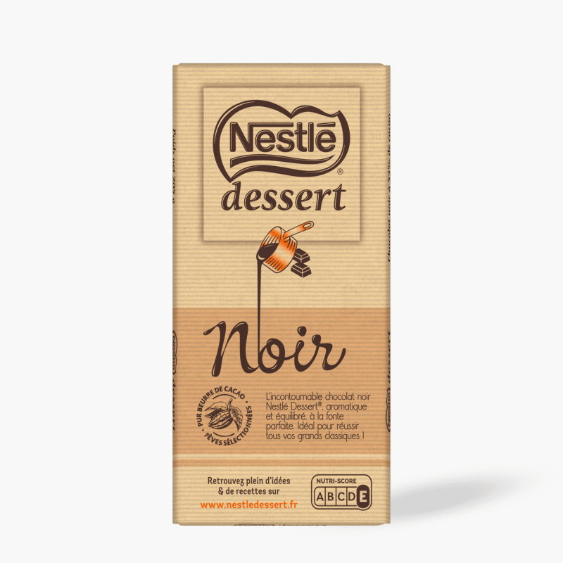 Tablette dessert Nestlé - Chocolat noir (205g)
