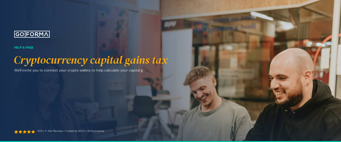 Cryptocurrency capital gains tax - GoForma Help & FAQs | UK Accountants & Tax Advisors
