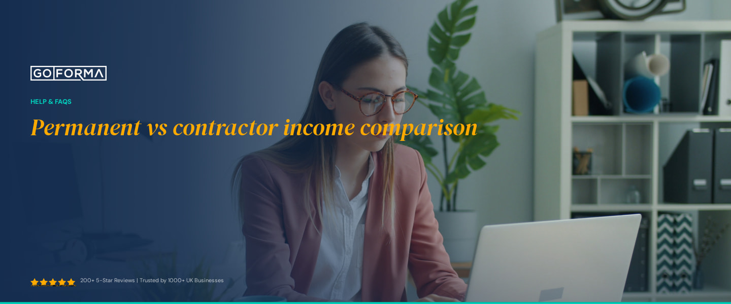 Permanent vs contractor income comparison - GoForma Help & FAQs | UK Accountants & Tax Advisors