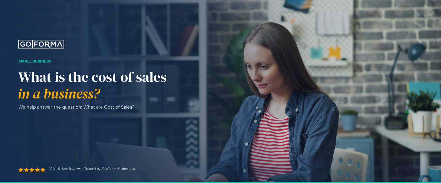 What is the cost of sales in a business? - GoForma Small Business | UK Accountants & Tax Advisors