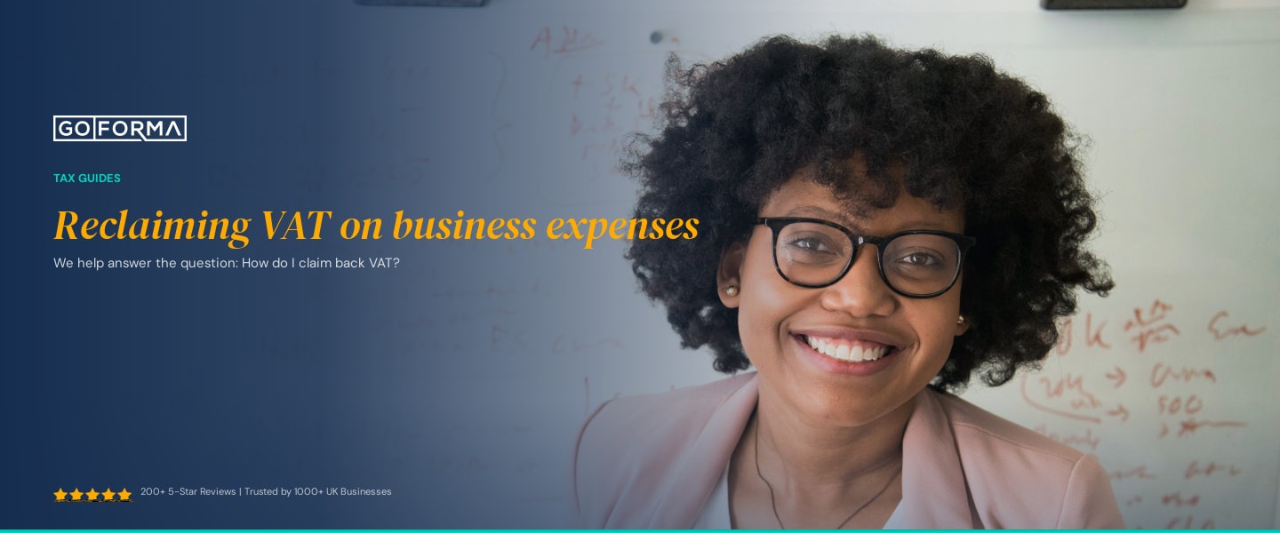 Reclaiming VAT on business expenses - GoForma Tax Guides | UK Accountants & Tax Advisors