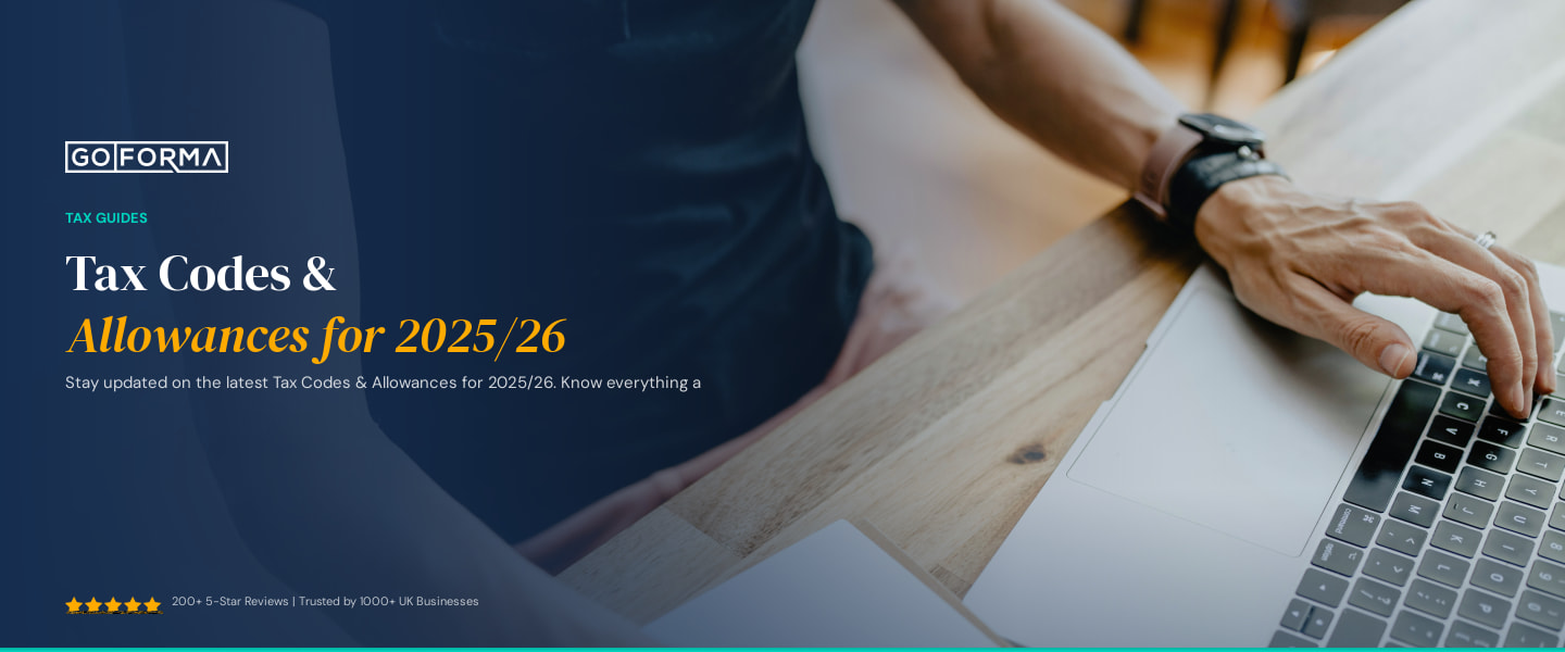 Tax Codes & Allowances for 2025/26 - GoForma Tax Guides | UK Accountants & Tax Advisors