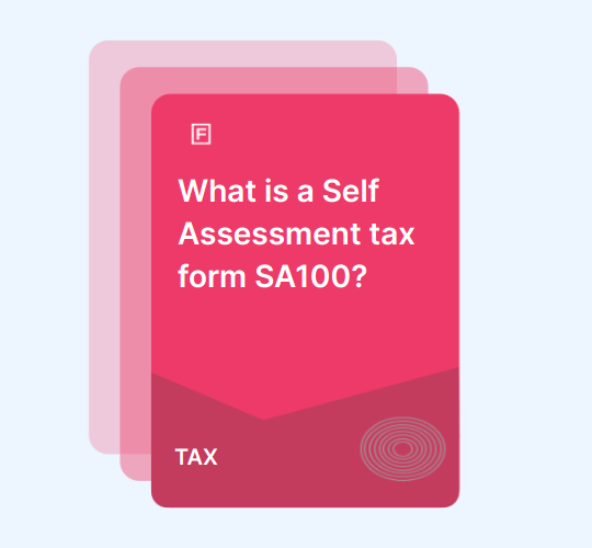 what-is-a-self-assessment-tax-form-sa100