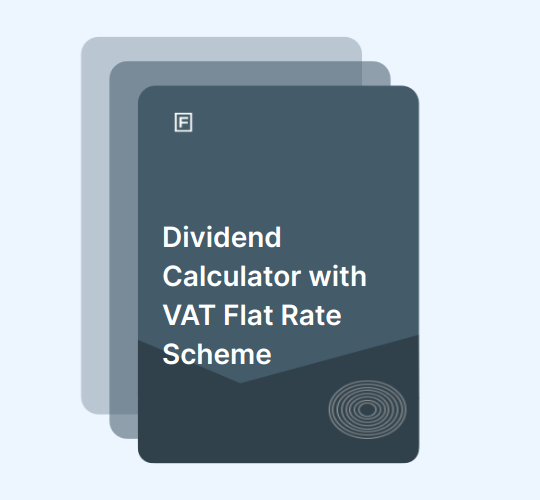 UK Dividend Calculator with VAT Flat Rate Scheme [2023]