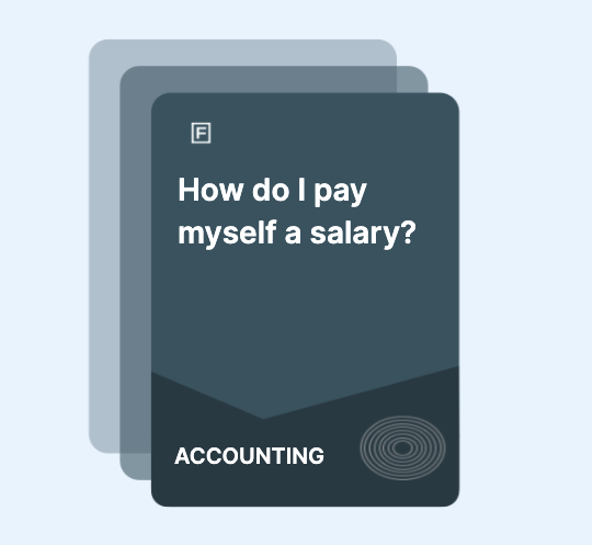 How do I pay myself a salary? guide
