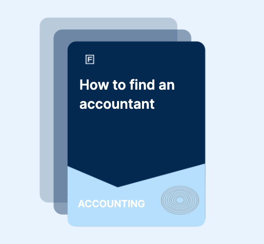 Accountant working to finalise the year-end accounts for a small company