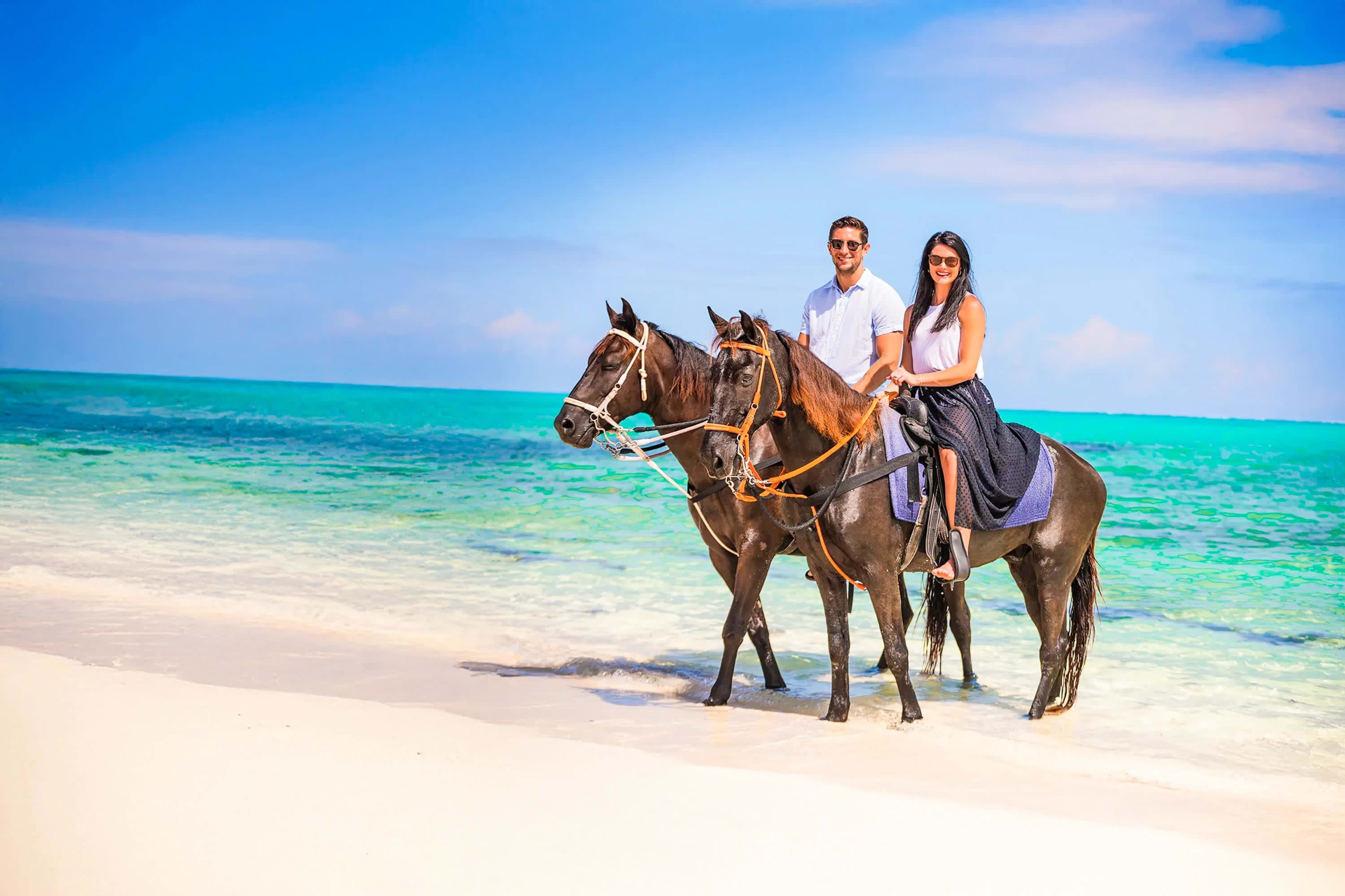 9:30 AM Private Horseback Ride and Swim - Image 2