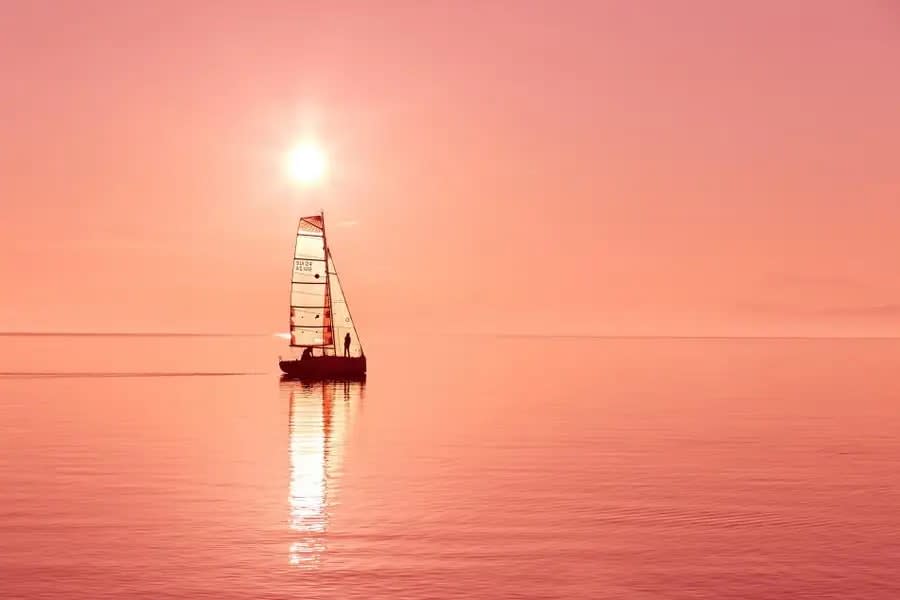 Sunset sail