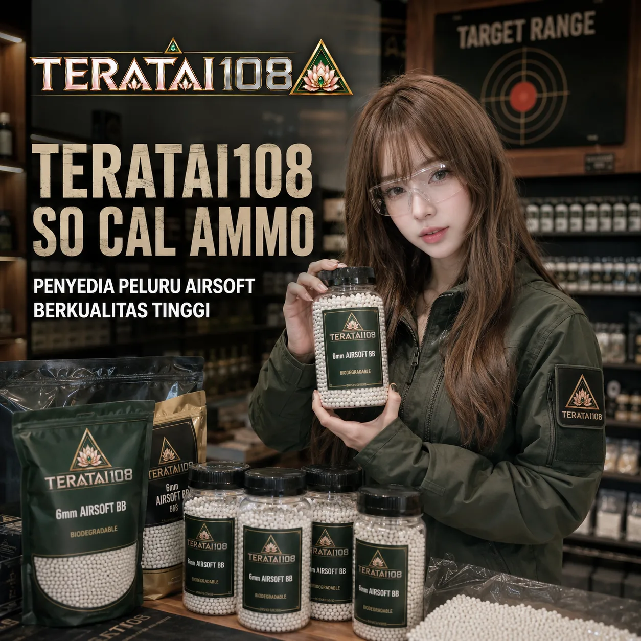 Teratai108 So Cal Ammo Penyedia Peluru Airsoft Berkualitas Tinggi