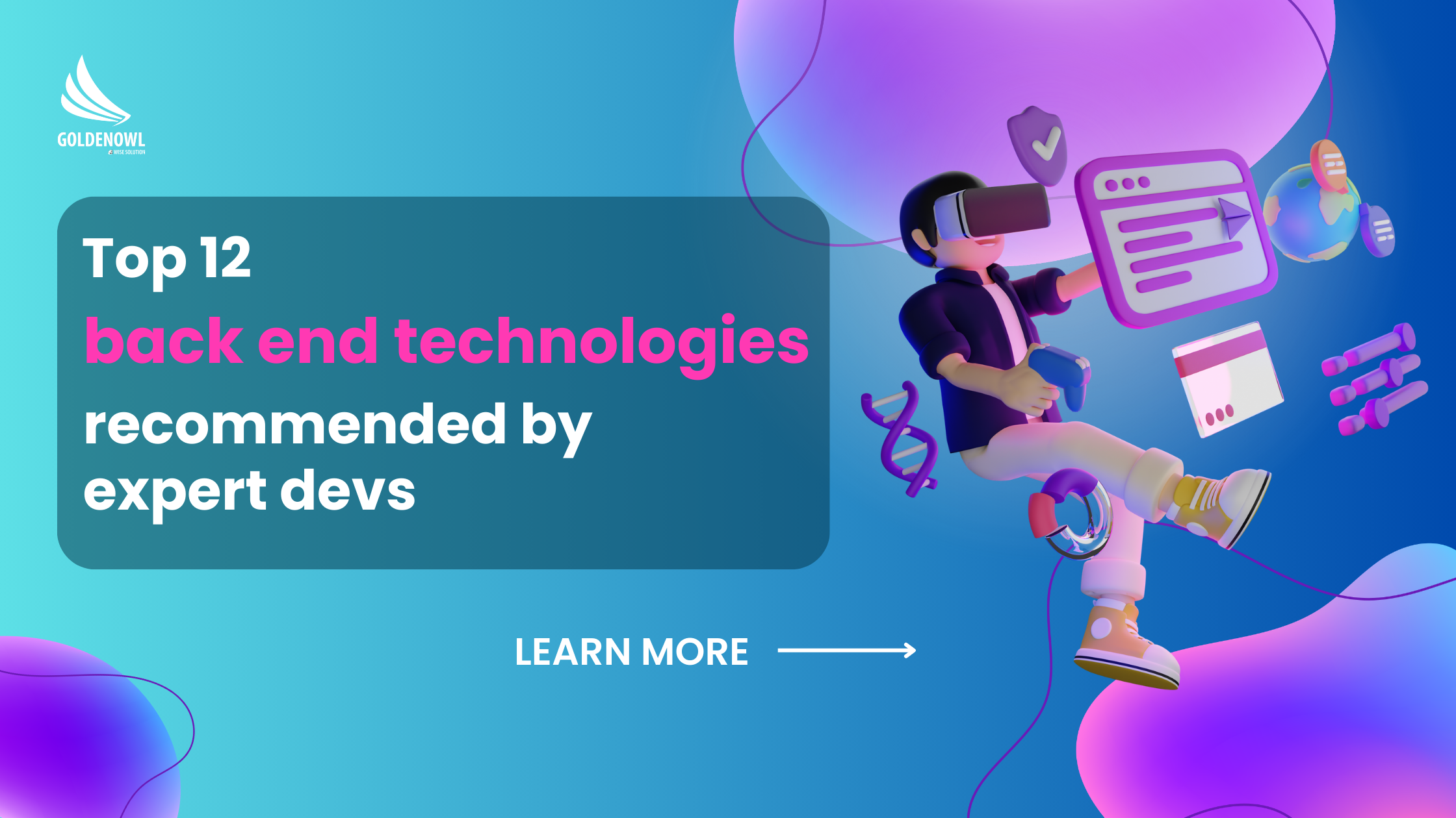 Top 12 Back-End Technologies Recommended by Expert Devs - Golden Owl
