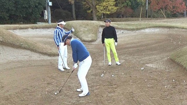 梶川武志のプライベートレッスン アプローチ＆バンカーレッスン