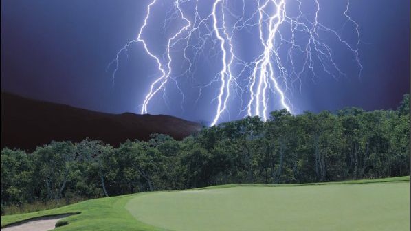 Golf & Gewitter