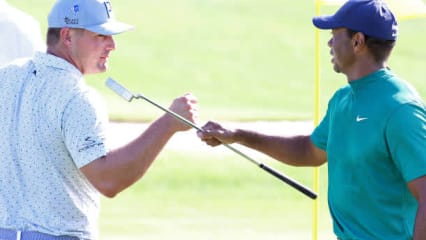 US Masters 2020: Tiger Woods' Proberunde mit Bryson DeChambeau