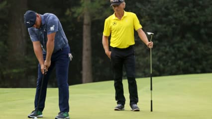 Die besten Bilder von Bernhard Langers Finalrunde beim US Masters 2020.