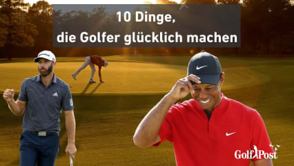 Diese 10 Dinge machen Golfer glücklich!