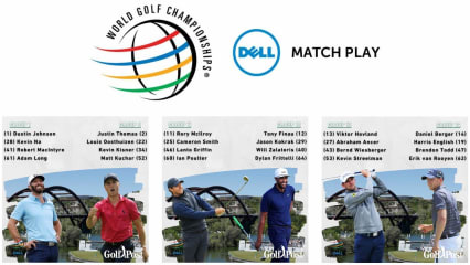 World Golf Championships-Dell Technologies Match Play 2021 - Wer spielt gegen wen?