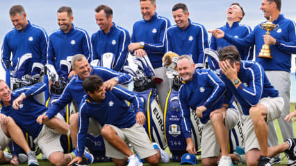 Ryder Cup 2021: Team Europa mit viel Spaß auf den Proberunden