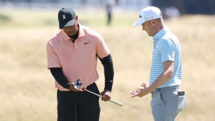 Die British Open Stars entdecken den Old Course