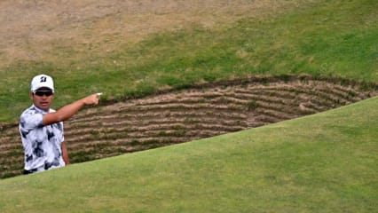 Böse Bunker bei der British Open 2022