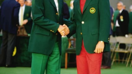 Seinen großen Durchbruch schaffte Bernhard Langer 1985 beim Masters in Augusta - er gewann mit zwei Schlägen vor Seve Ballesteros, Raymond Floyd und Curtis Strange  (Foto: Getty)