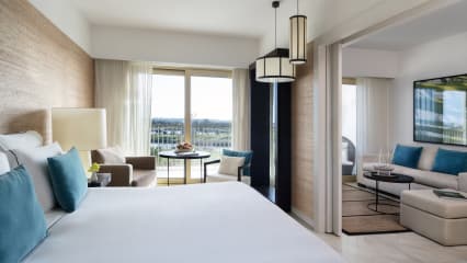 Victoria SuitePure Entspannung in der 120 Quadratmeter geräumigen Suit mit privatem Balkon, einem getrennten Ess- und Wohnbereich und Vielem mehr.(Foto: Anantara Vilamoura Golf Resort)