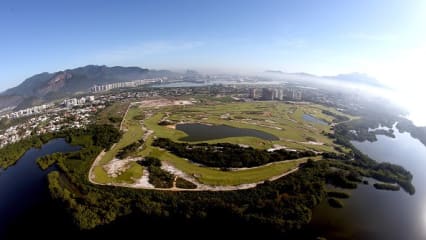 Der Golfplatz in Rio: Schauplatz von Olympia