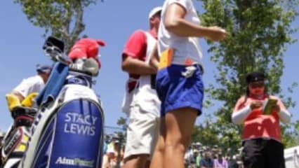 Die Damen-Golfwelt schaut zu ihr auf. Stacy Lewis ist nach ihrem Sieg in New Jersey die neue Weltranglistenerste.(Foto: Getty Images)