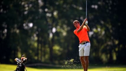 Thomas Müller Es müllert auch auf dem Golfplatz, denn Thomas Müller ist ein ausgesprochen begeisterter Golfer. Inzwischen ist er einstellig und lässt damit so manche Kollegen, die es ebenfalls auf die deutschen Grüns zieht, alt aussehen.(Foto: Getty)